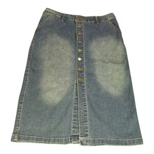 d. jeans Blue Denim Skirt WOMEN SIZE 12
